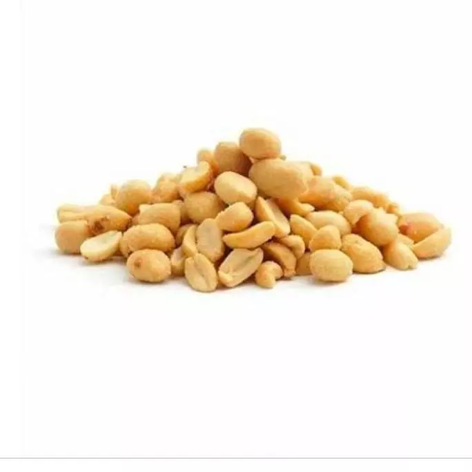 Amendoim sem pele natural torrado