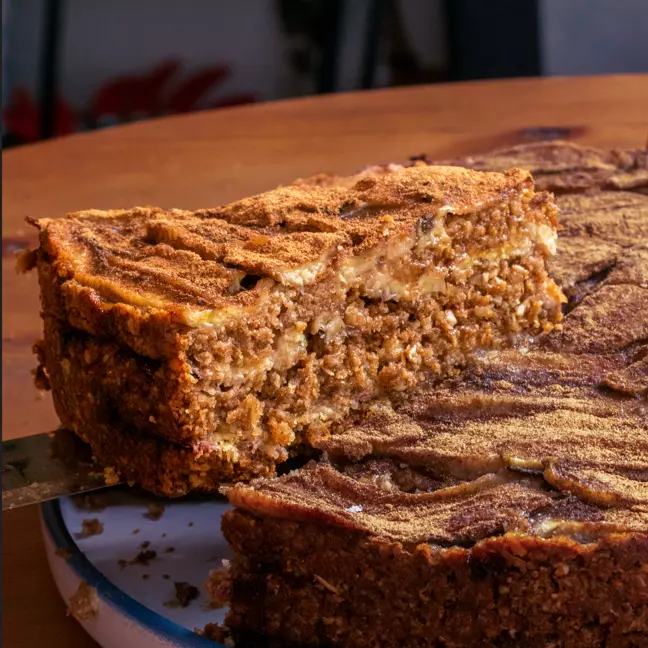 Fatia de Torta banana