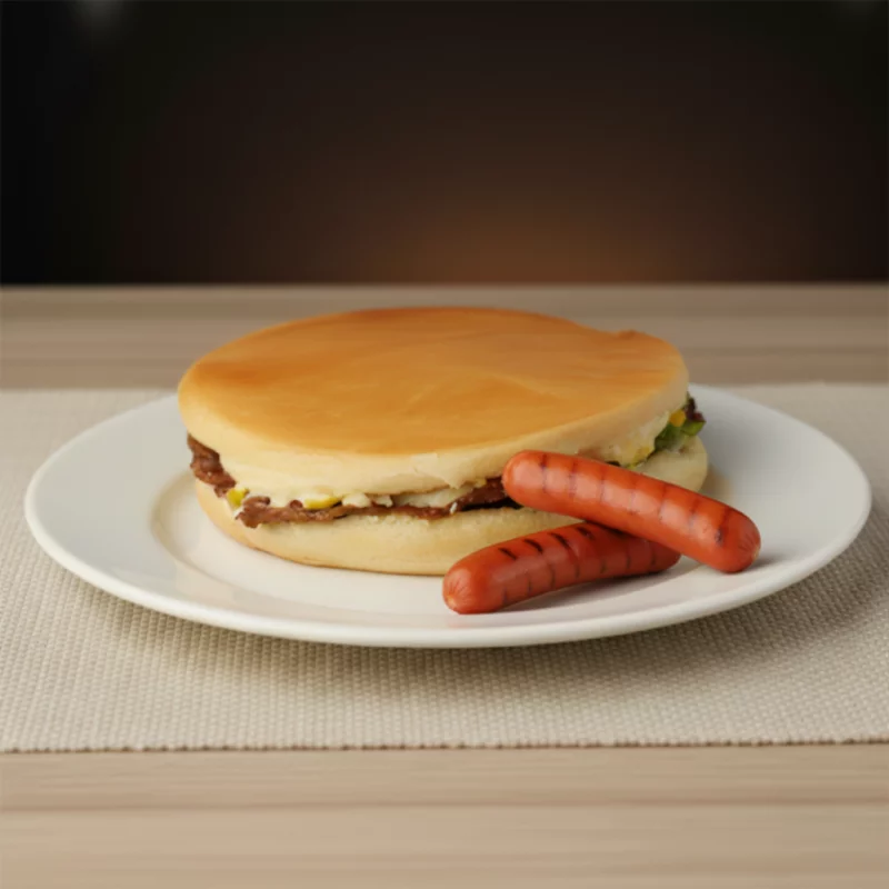 Pox Hamburguer c/ Salsicha(pequeno)