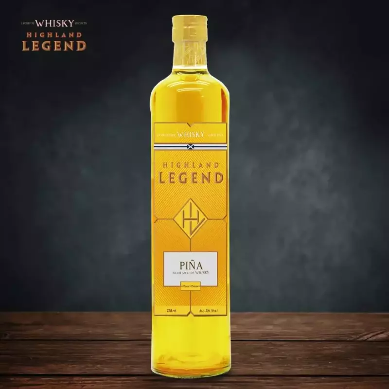 WHISKY HIGHLAND LEGEND PIÑA 750ML