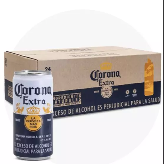 Cerveza Corona latta