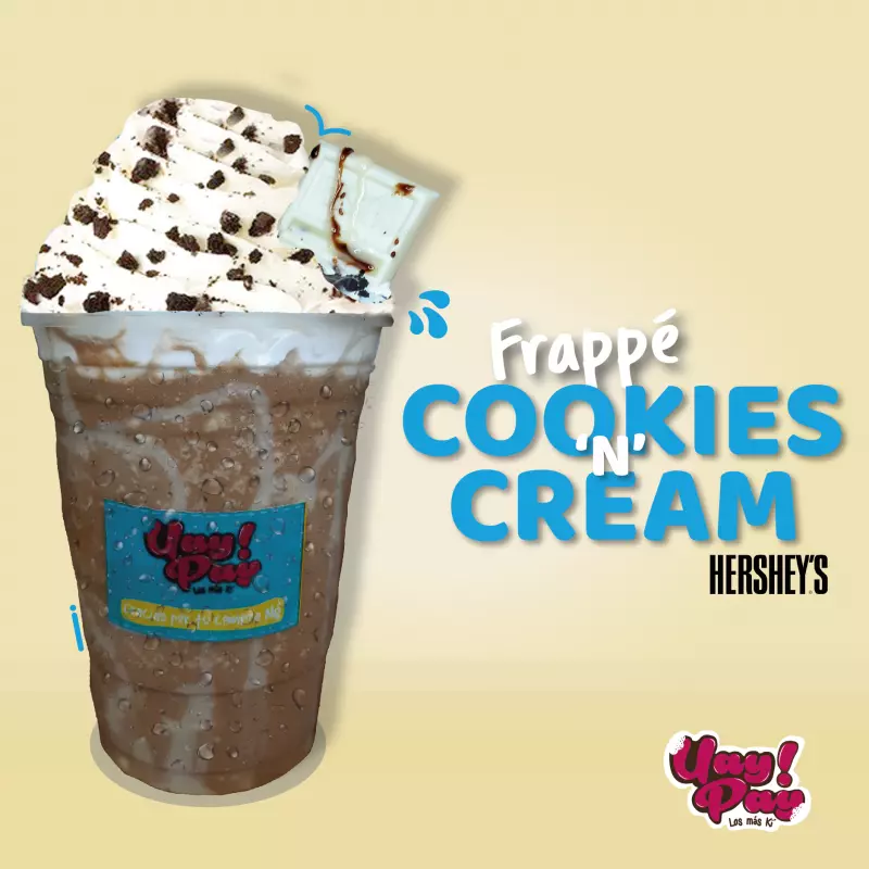 Cookies 'n' cream frappé