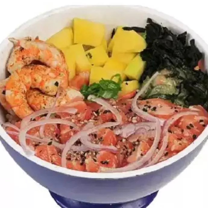 Poke de camarão premium