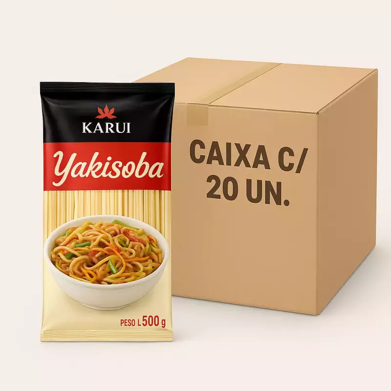 CAIXA MACARRÃO P/ YAKISOBA KARUI