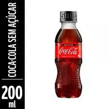 Mini refrigerante Coca-Cola 200ml