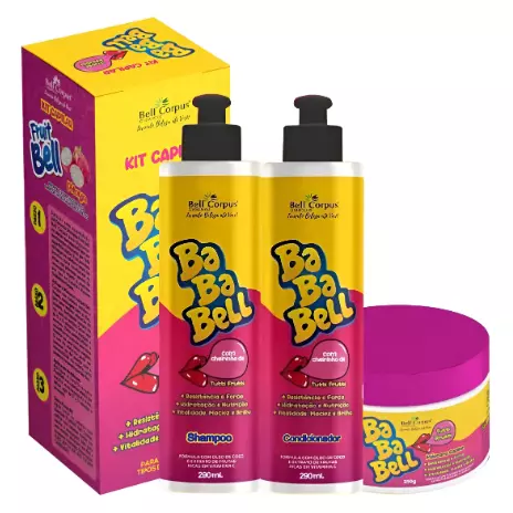 KIT CAPILAR BABABELL TUTTIFRUTTI 3x1