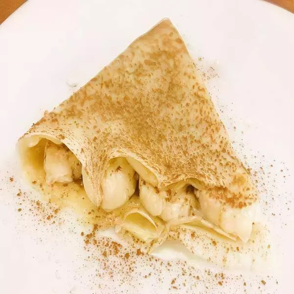 Crepe Banana e Canela