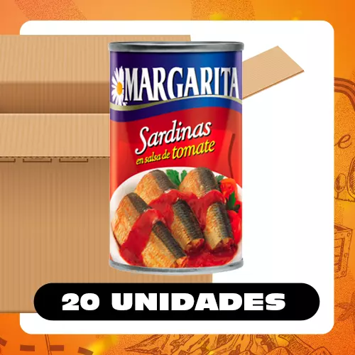 Bulto Margarita Sardina Tomate 170g