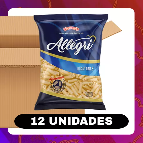 Bulto Allegri Pasta Rigatones 1kg