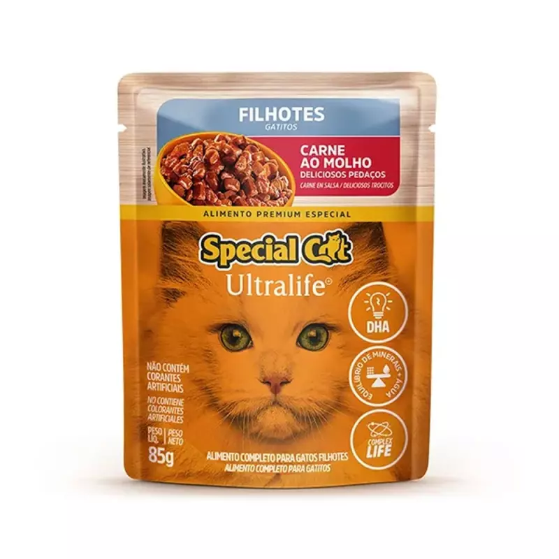Special Cat Sachê Filhote Carne 85g