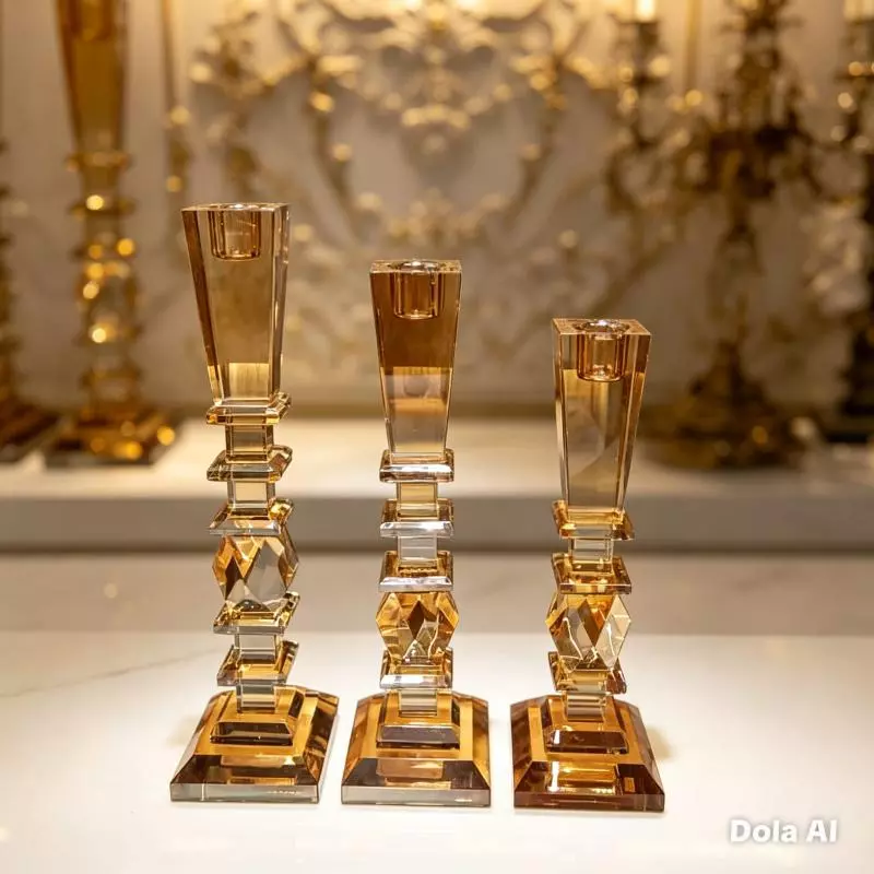 SET DE CANDELABROS REF 3666-28-29-30