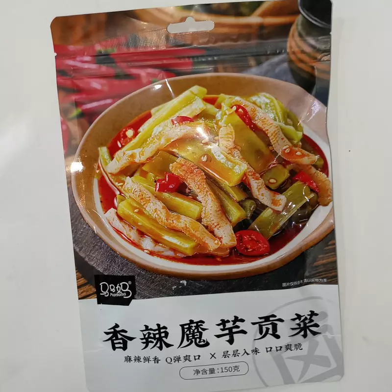 香辣魔芋贡菜
