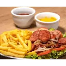 Linguiça Mineira c  fritas