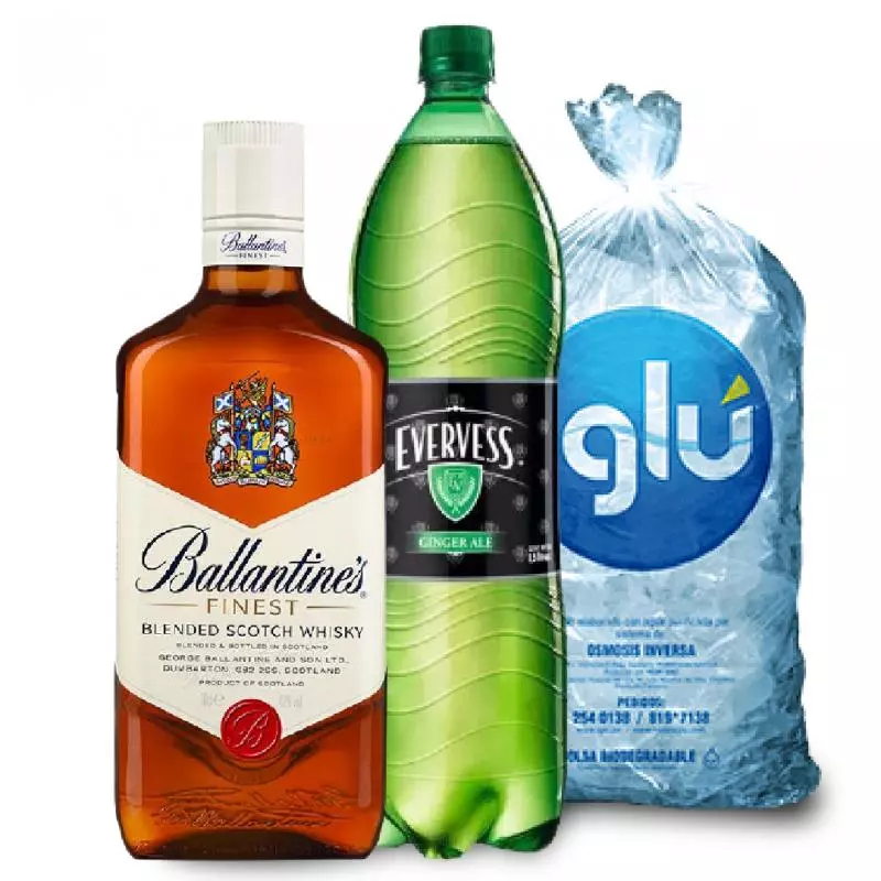 Combo Whisky Ballantines