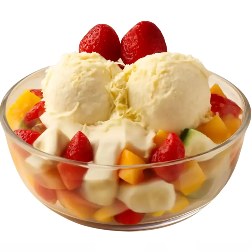 ENSALADA FRUTAS 2 SABORES HELADO