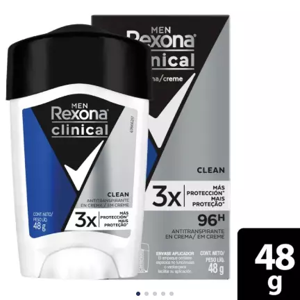 Desod. Rexona Barra Men Clinica