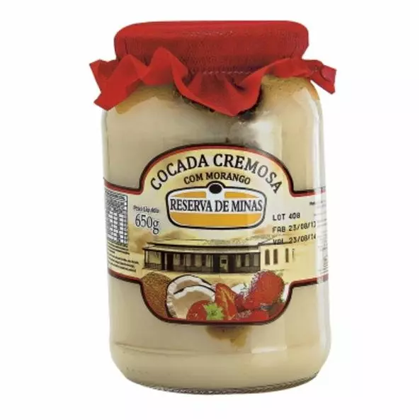 Cocadas Reserva de Minas Morango