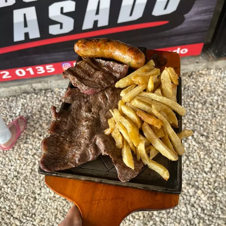 CHURRASCO DE RES MEDIA