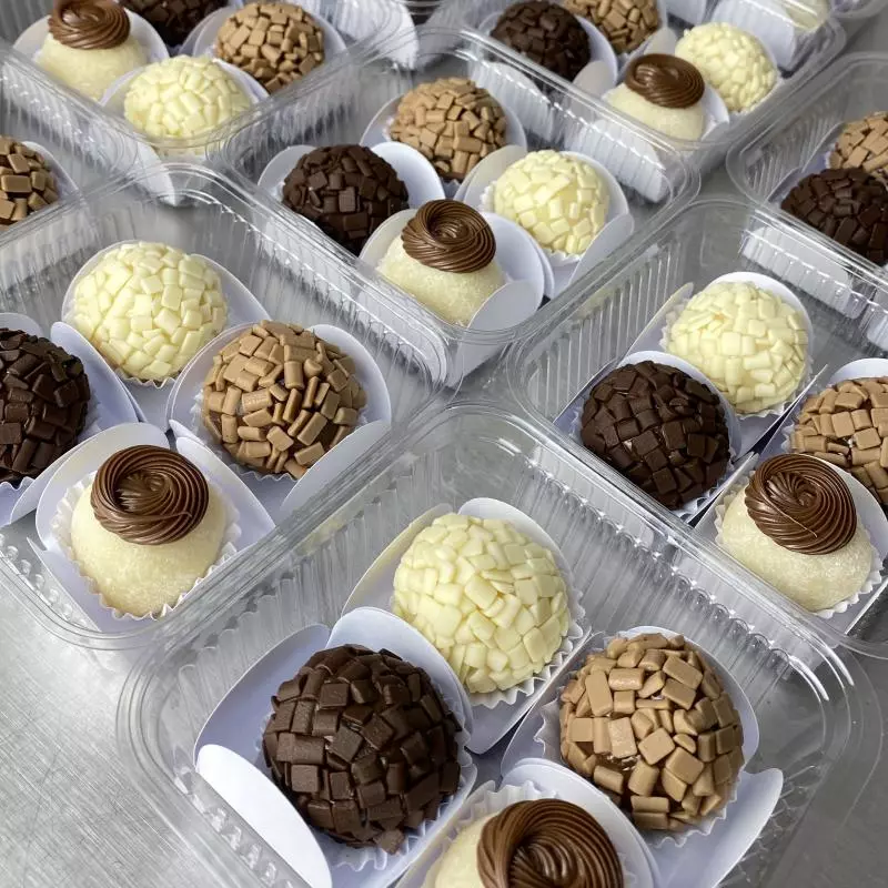 Cx com 4 Brigadeiros Gourmet