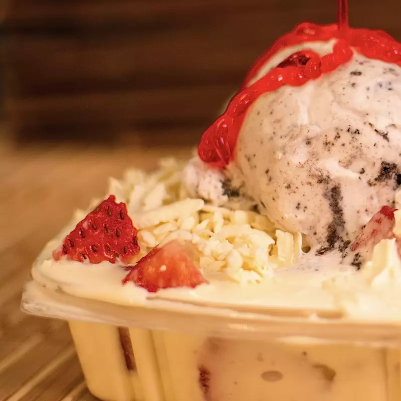 Fresas con Crema Pequeña