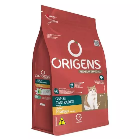 Origens Gatos Castrados Frango