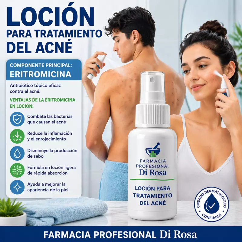 Locion de Eritromicina 60 ml