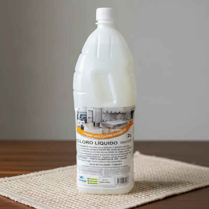 Cloro Líq. Hipoclorito de Sódio 2L