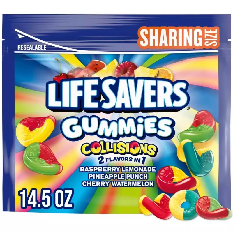 Life savers gummies collisions