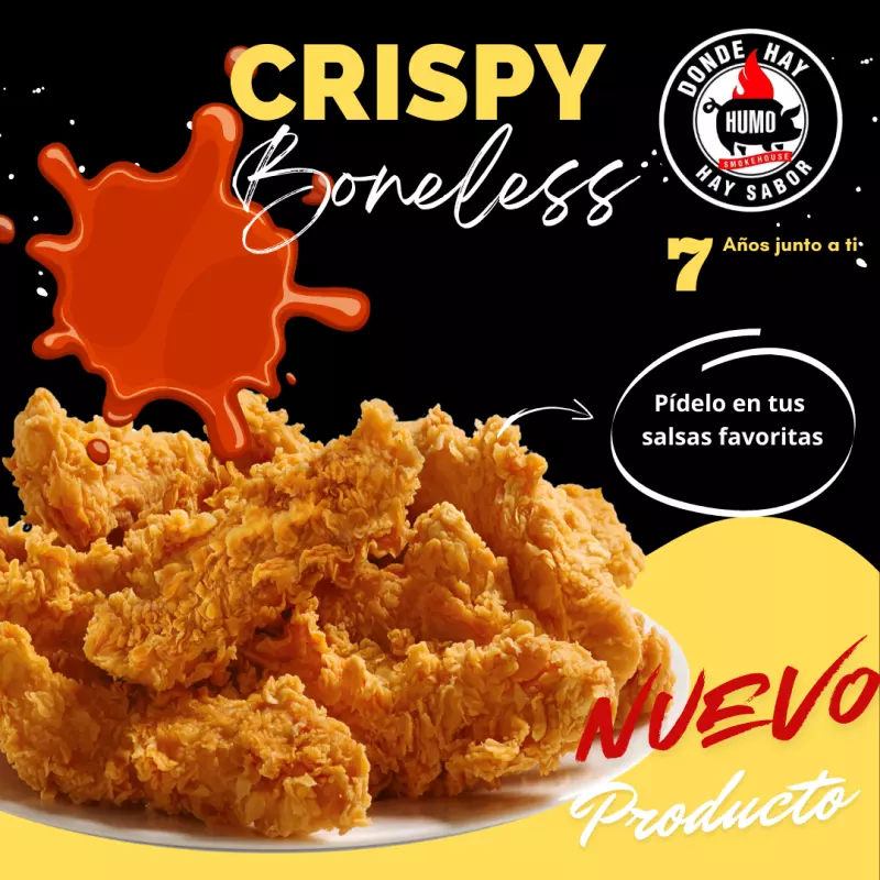 6 Boneless + papas