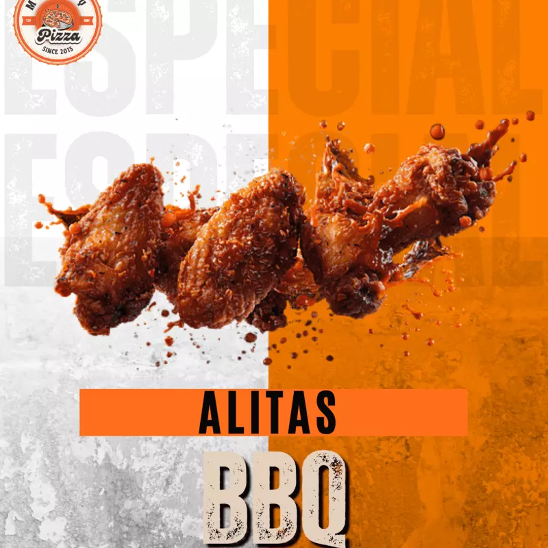 Alitas bbq