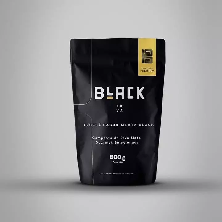 Erva Black - MENTA BLACK - 500g