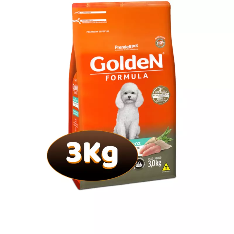 3 Kg - GoldeN Formula Adultos Frang