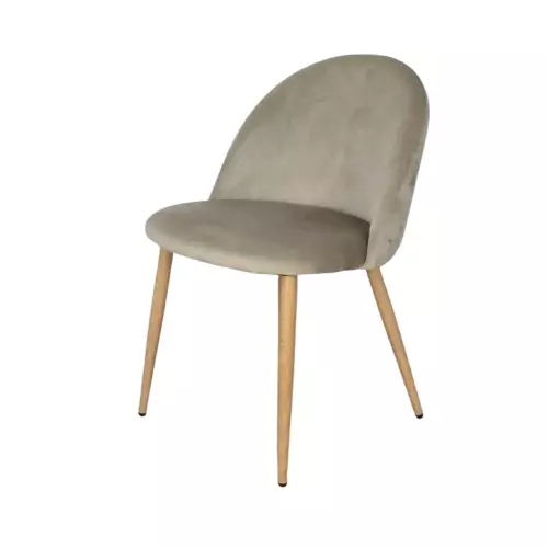 Silla Paris Pata Simil madera Visón