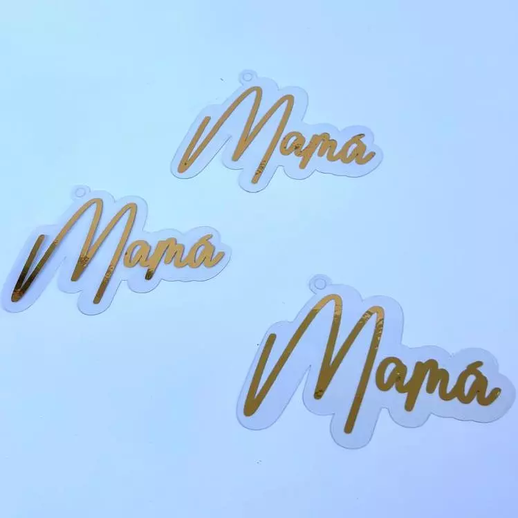 toper acetato con dorado x3