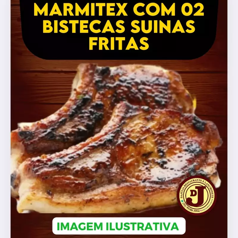 MARMITEX/02 BISTECAS SUINAS FRITAS