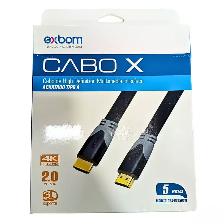 CABO x HDMI EXBOM ACHATADO 4K