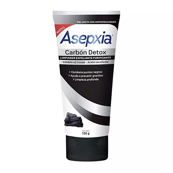 Asepxia Cárbon Detox x 120 gr.
