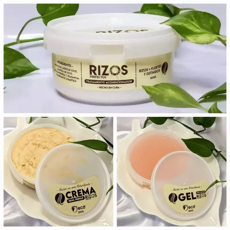 Crema + Gel + Trat.RIZOS PERFECTOS🥥