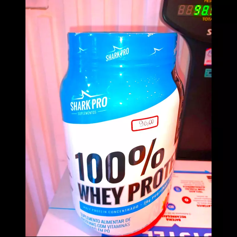 WHEY PROTEIN 900g CHOCO BRANCO-SHARK
