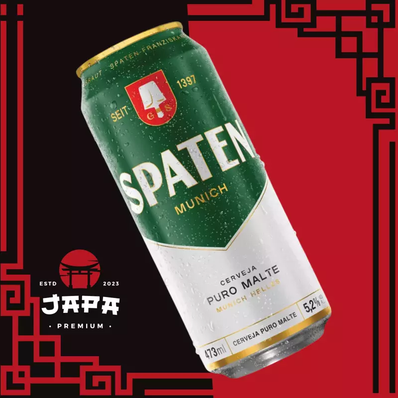 CERVEJA SPATEN (LATA 350ml)
