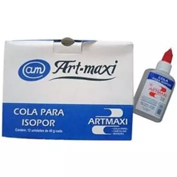 258 Cola p/ isopor 40g c/ 12