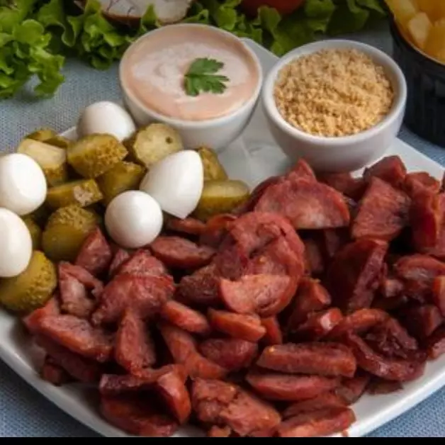 Porção de Calabresa.