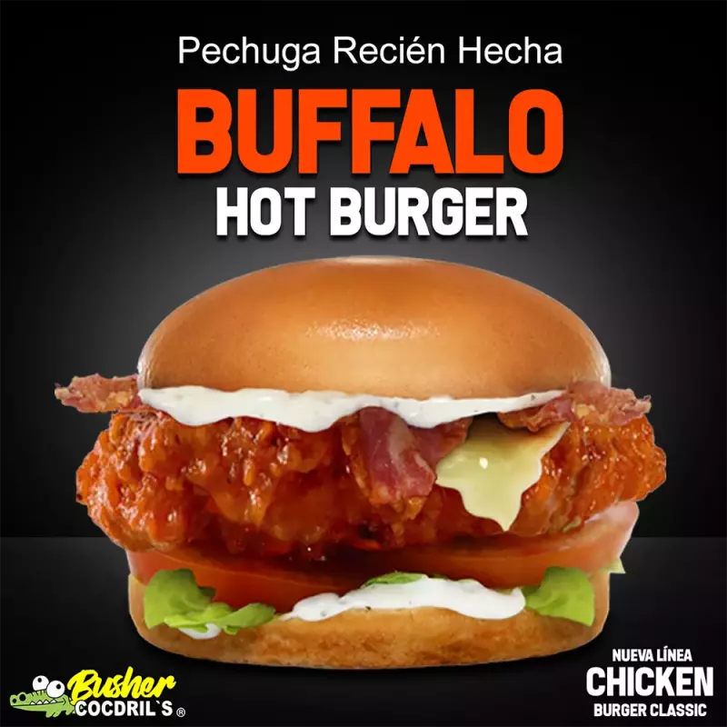 BUFFALO HOT BURGER