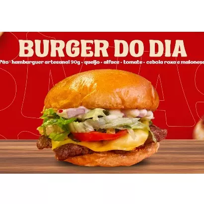 Burger do dia - TERÇA