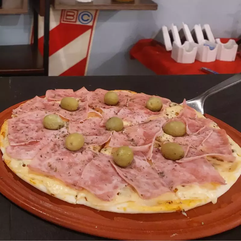 MUZARELLA CON JAMÓN
