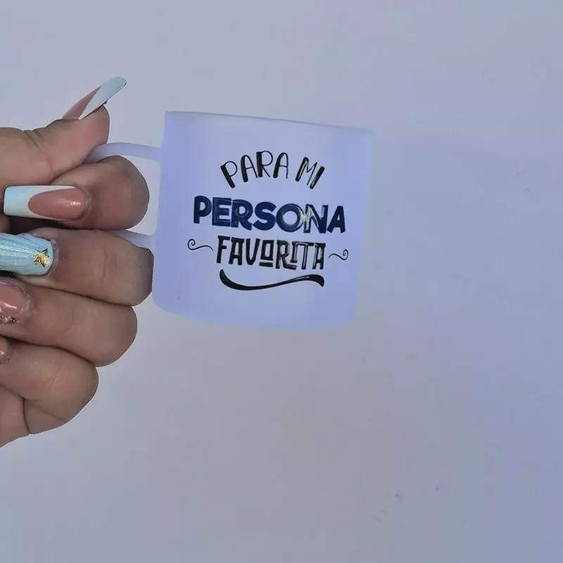 Mini tintero masculino opalizado