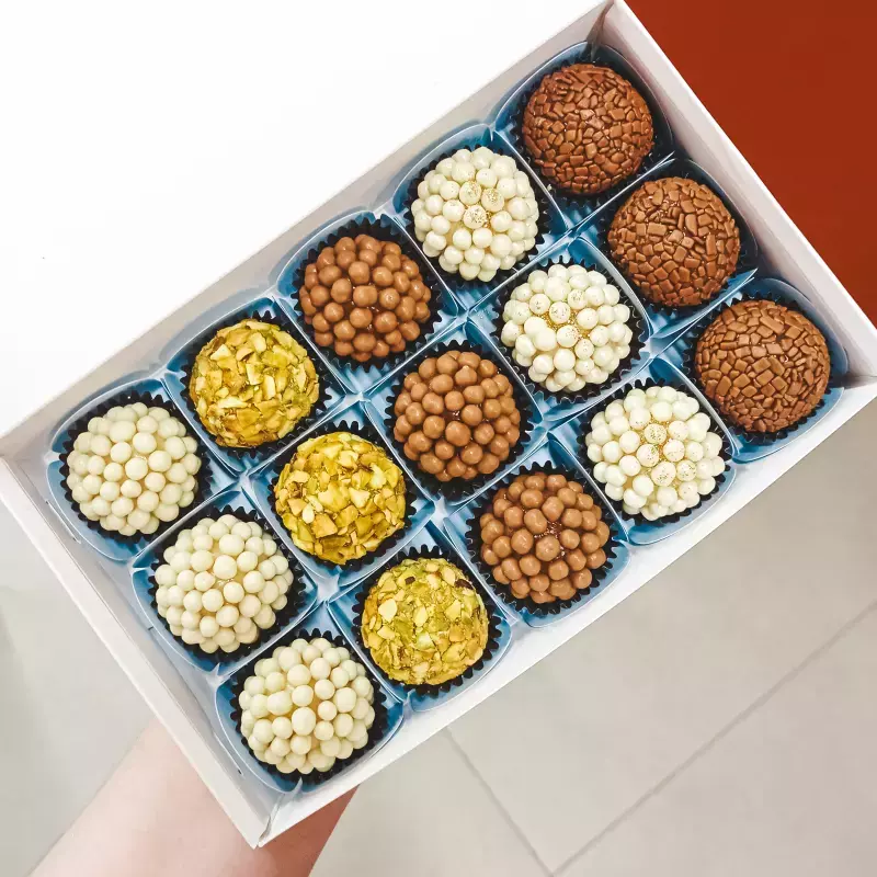 Caixa com 35 unidades gourmet