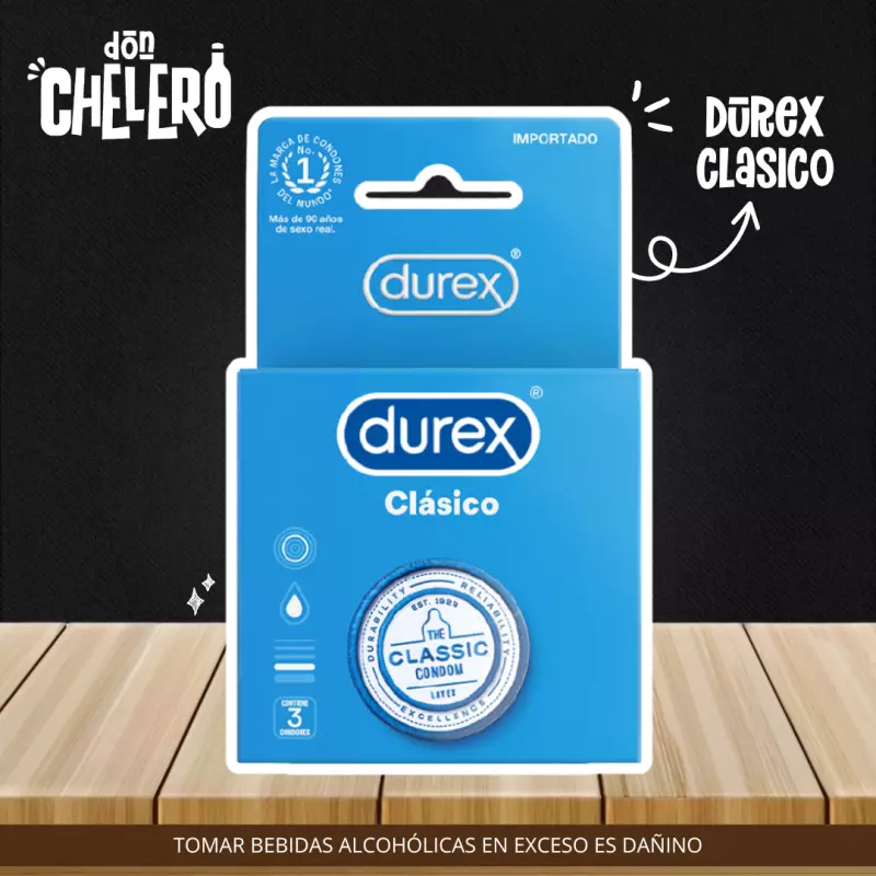 PRESERVATIVO DUREX CLASICO