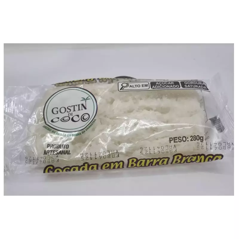 1827 - COCADA BARRA BRANCA 280GR