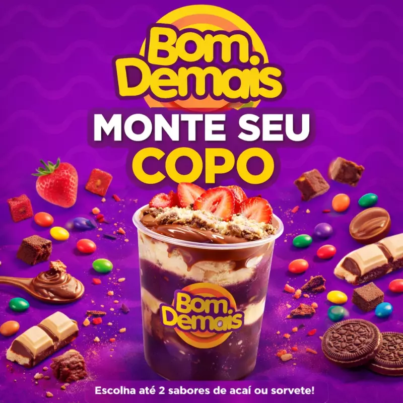 Monte Seu Açaí / Sorvete 🍧